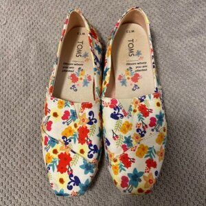 TOMS Alpargata Floral Slip-On Summer Flowers